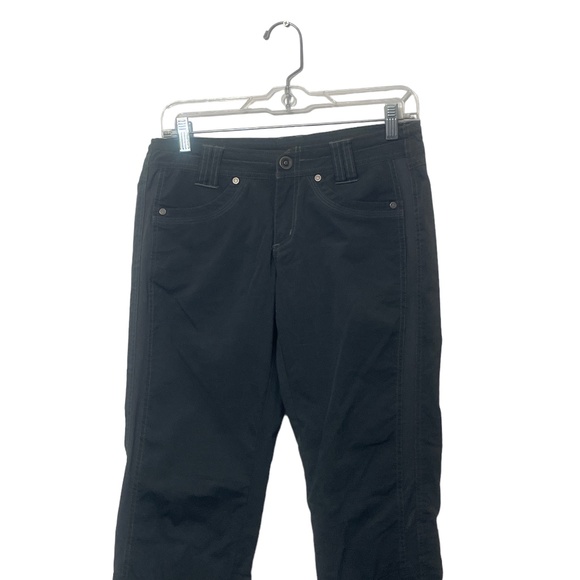 Kuhl 4R Olive Drab Ladies Pants Inside Drawstring Pockets Cotton Blend - Picture 6 of 7